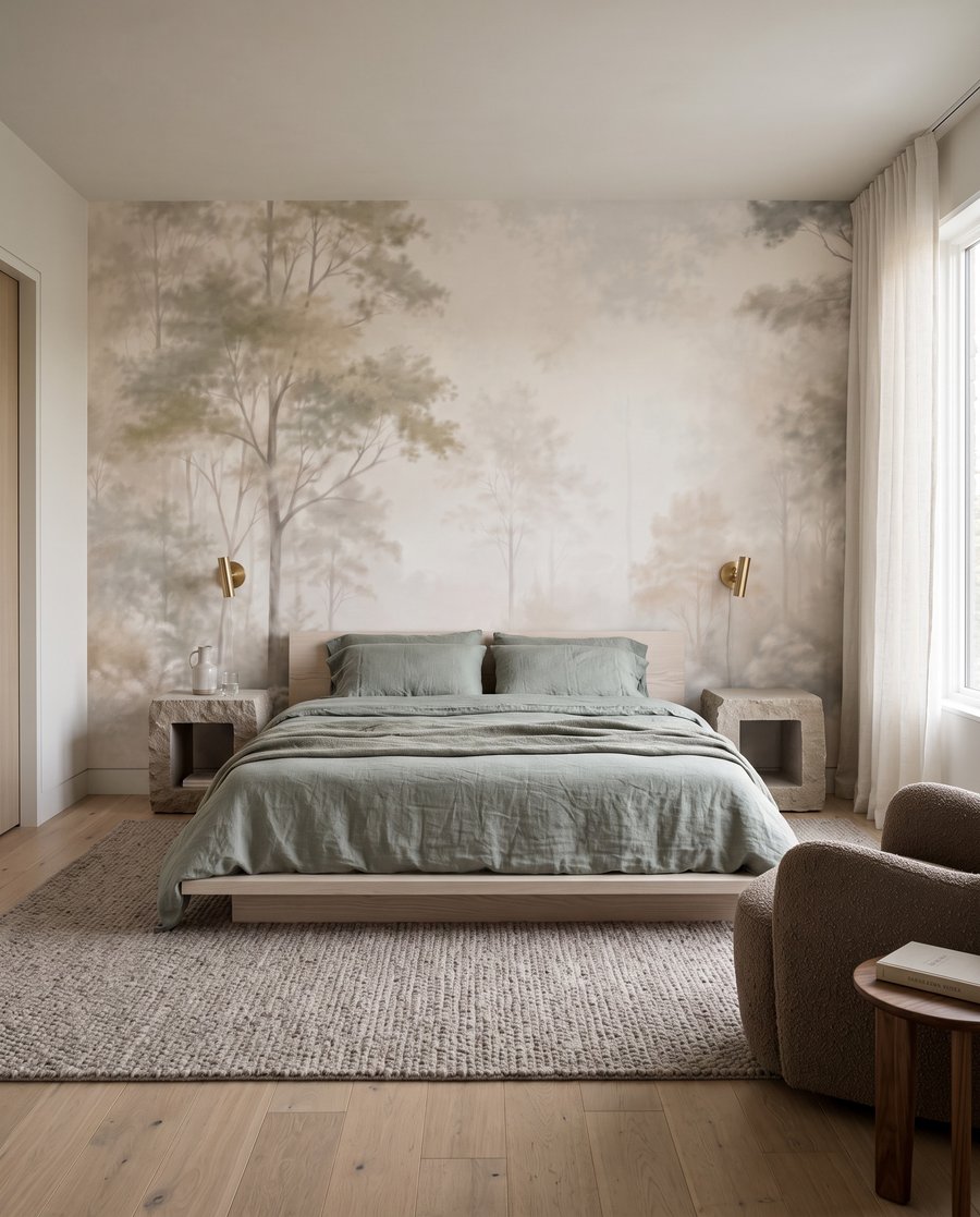 Licht tussen bleke bomen — interieur 2