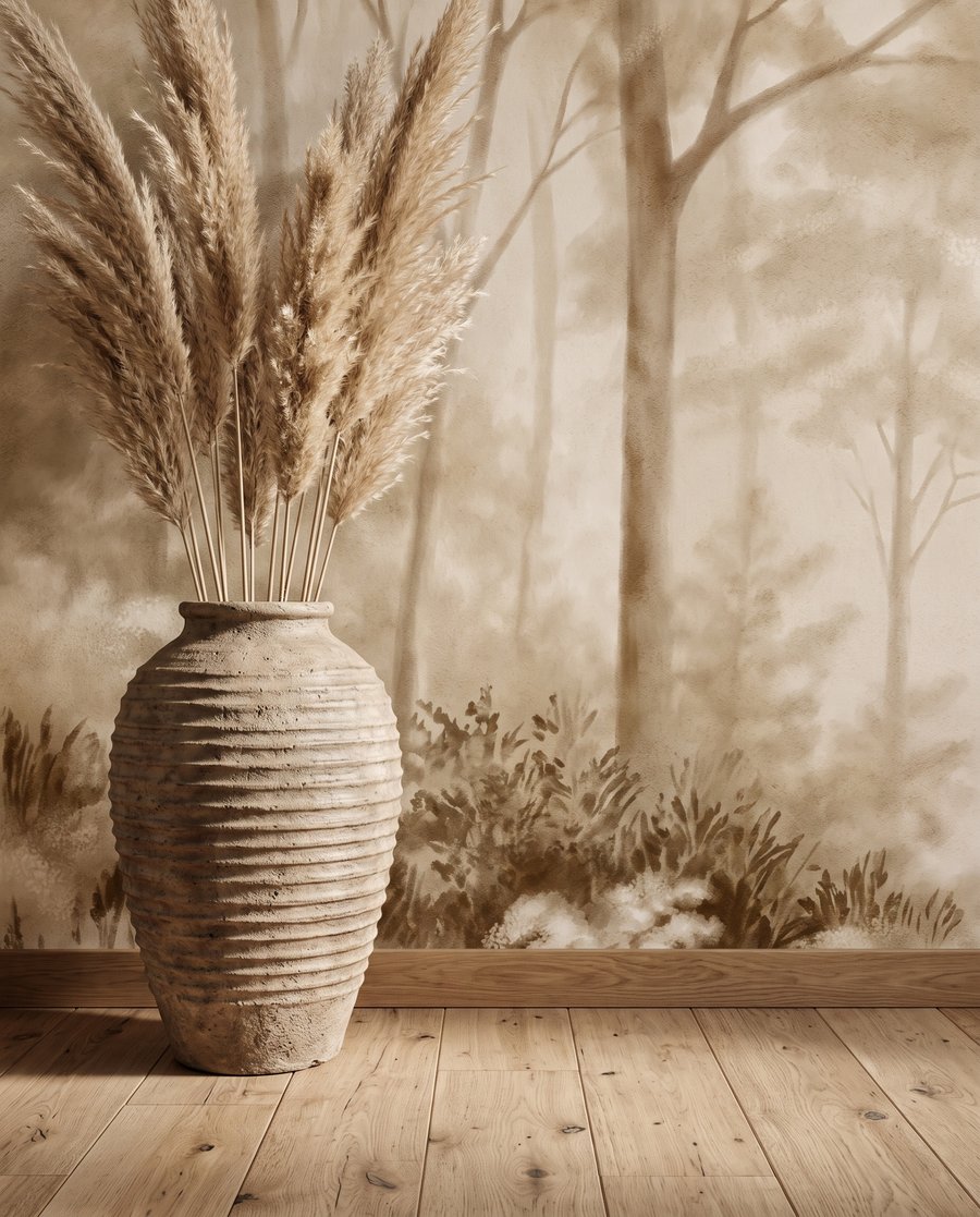 Licht tussen bleke bomen — interieur 3
