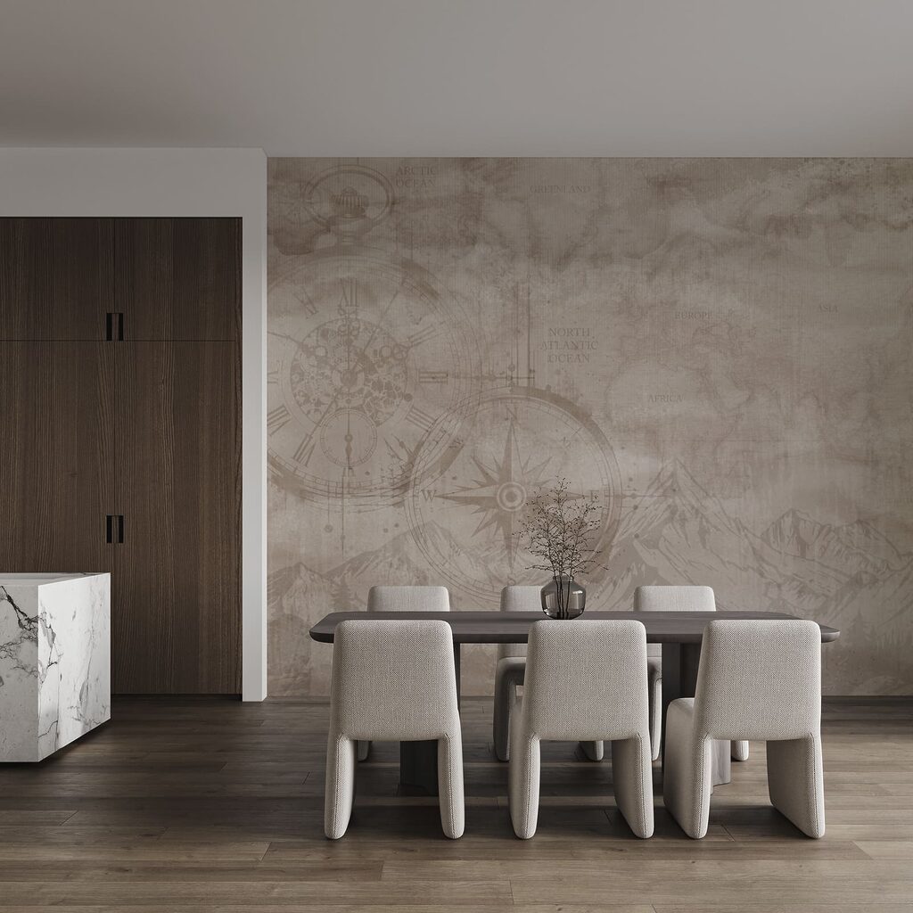 Berglijnen op verweerde lagen — interieur 4