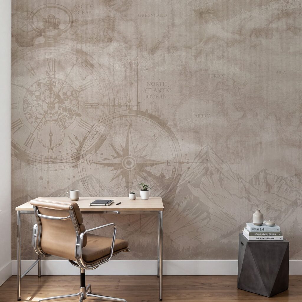 Berglijnen op verweerde lagen — interieur 6