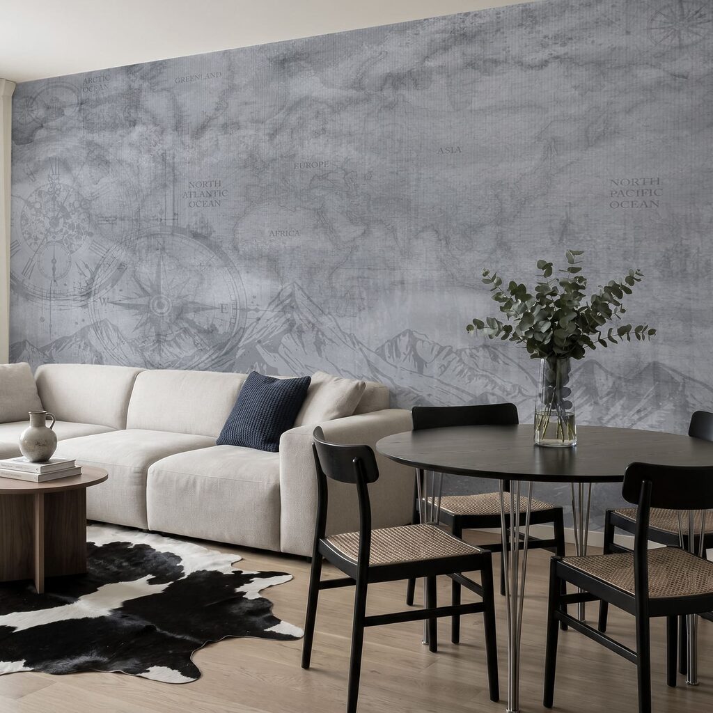 Berglijnen op verweerde lagen — interieur 3