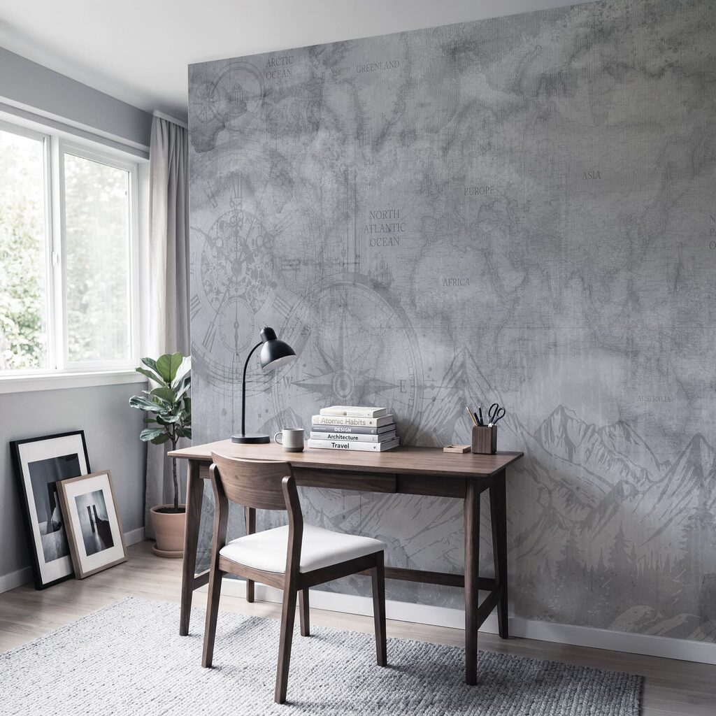 Berglijnen op verweerde lagen — interieur 5
