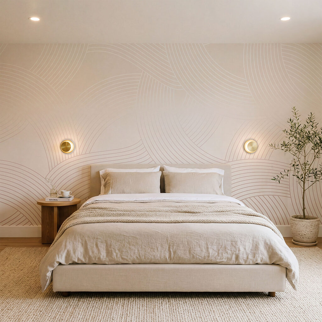 Lijnbogen draaien om elkaar — interieur 2
