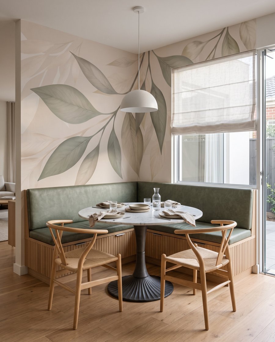 Blaadjes langs de bovenrand — interieur 6