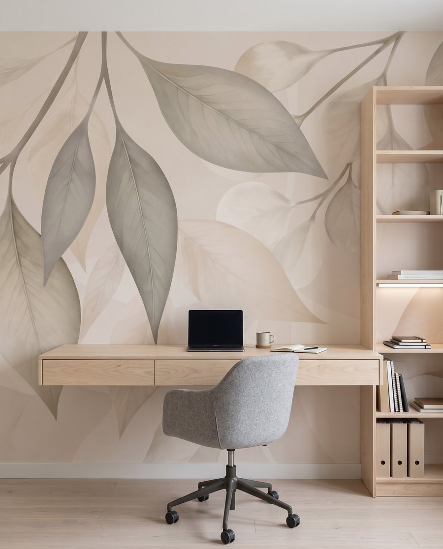 Blaadjes langs de bovenrand — interieur 8