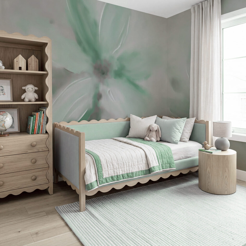 Zachte bloemige accenten in pasteltinten — interieur 3