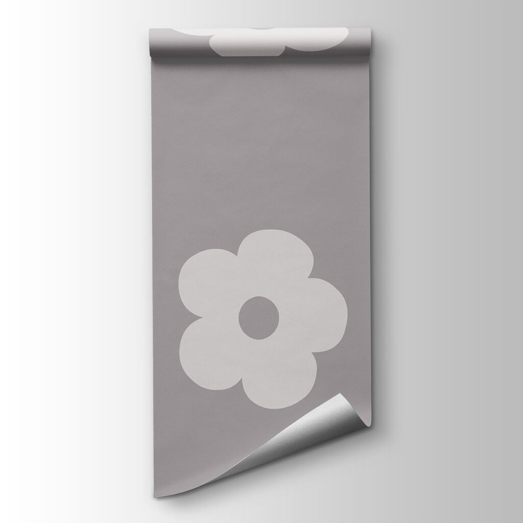 Patroon van witte bloemen — productweergave