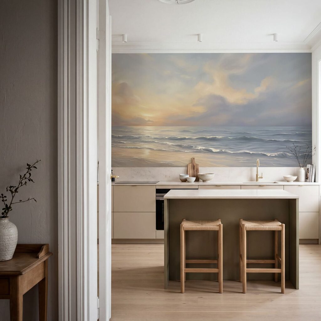 Avondzon langs de branding — interieur 3