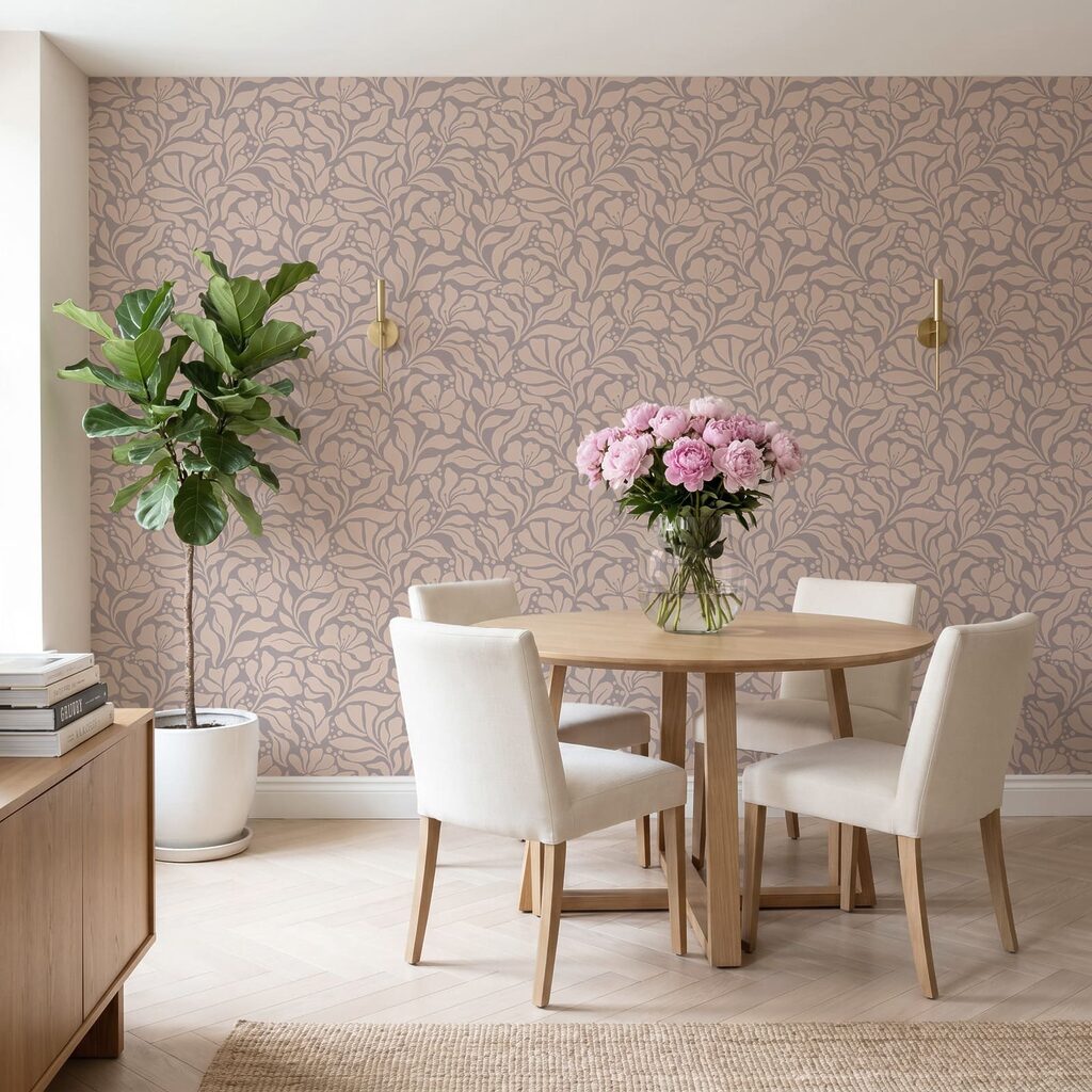Kleine bladtakjes dicht verweven — interieur 4