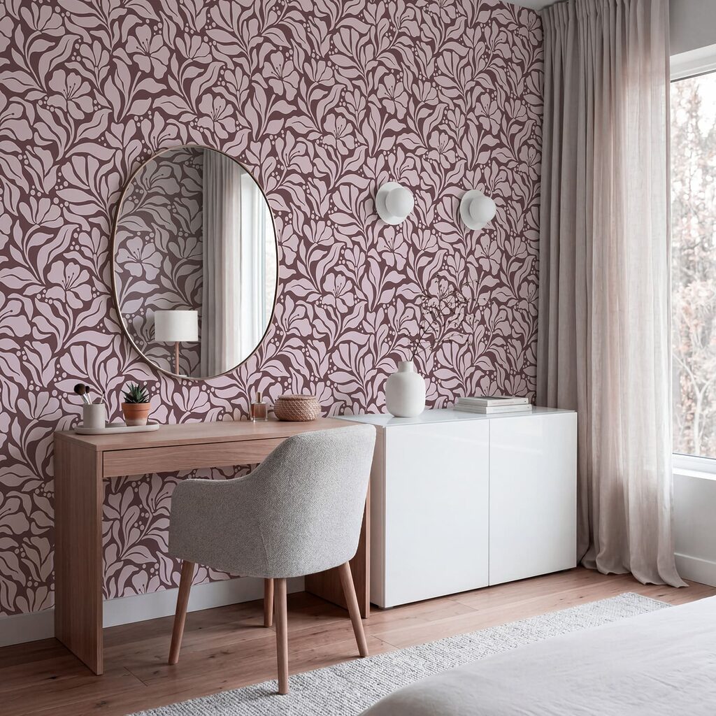 Kleine bladtakjes dicht verweven — interieur 1