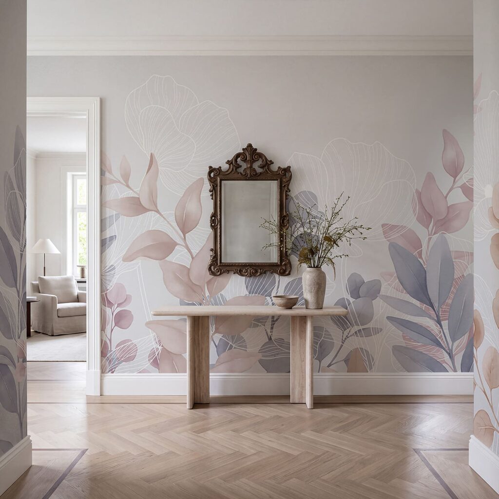 Bladstelen met witte bladnerven — interieur 4