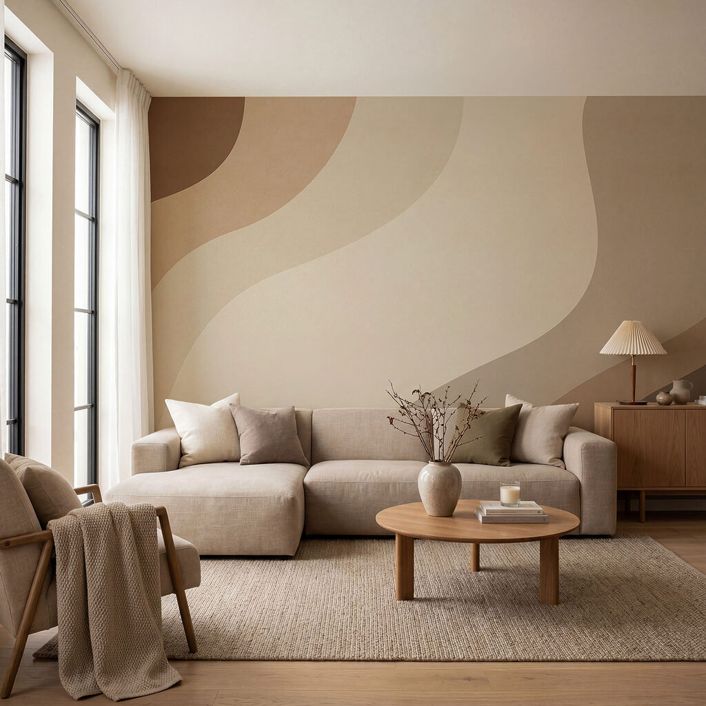 Brede banen in slingerlijn — interieur 1