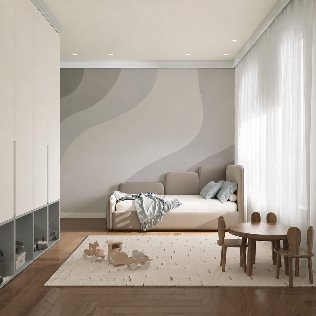 Brede banen in slingerlijn — interieur 3