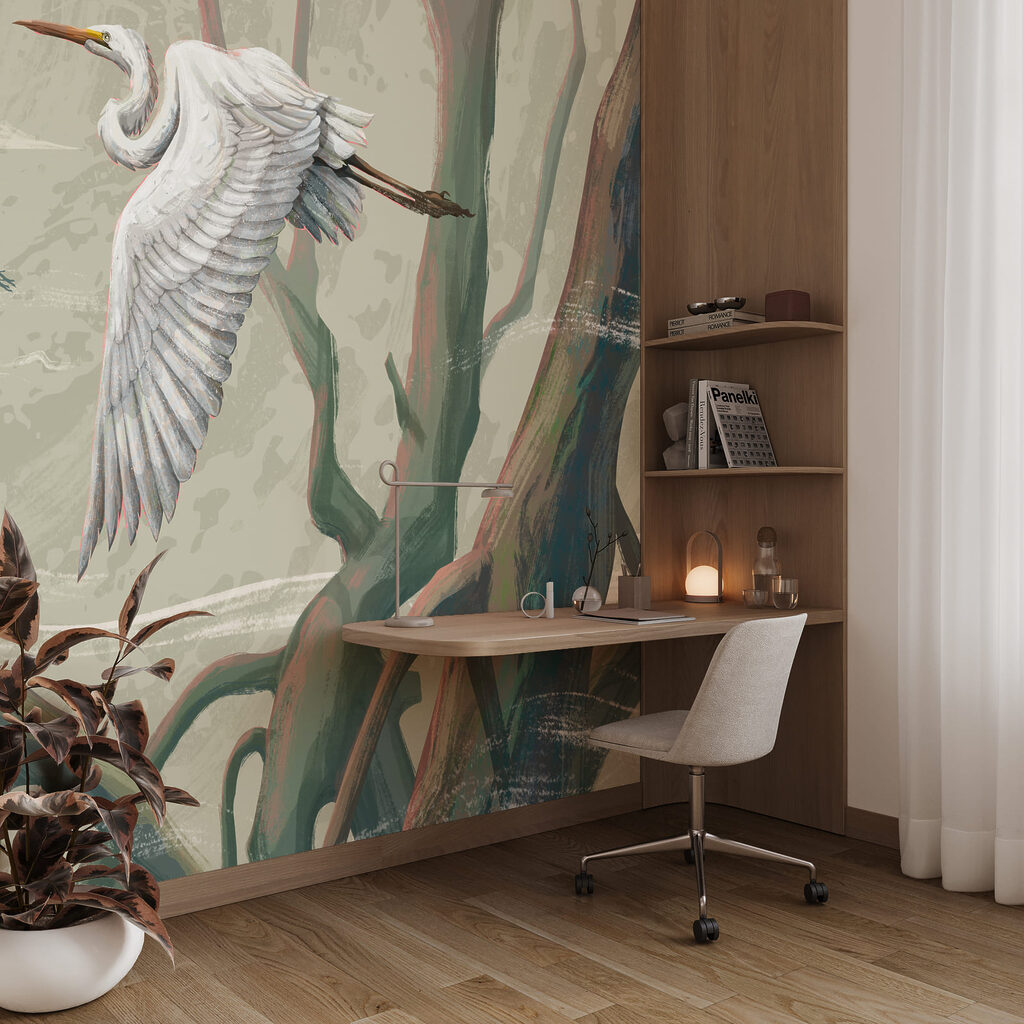 Vleugels tussen hoge stammen — interieur 3