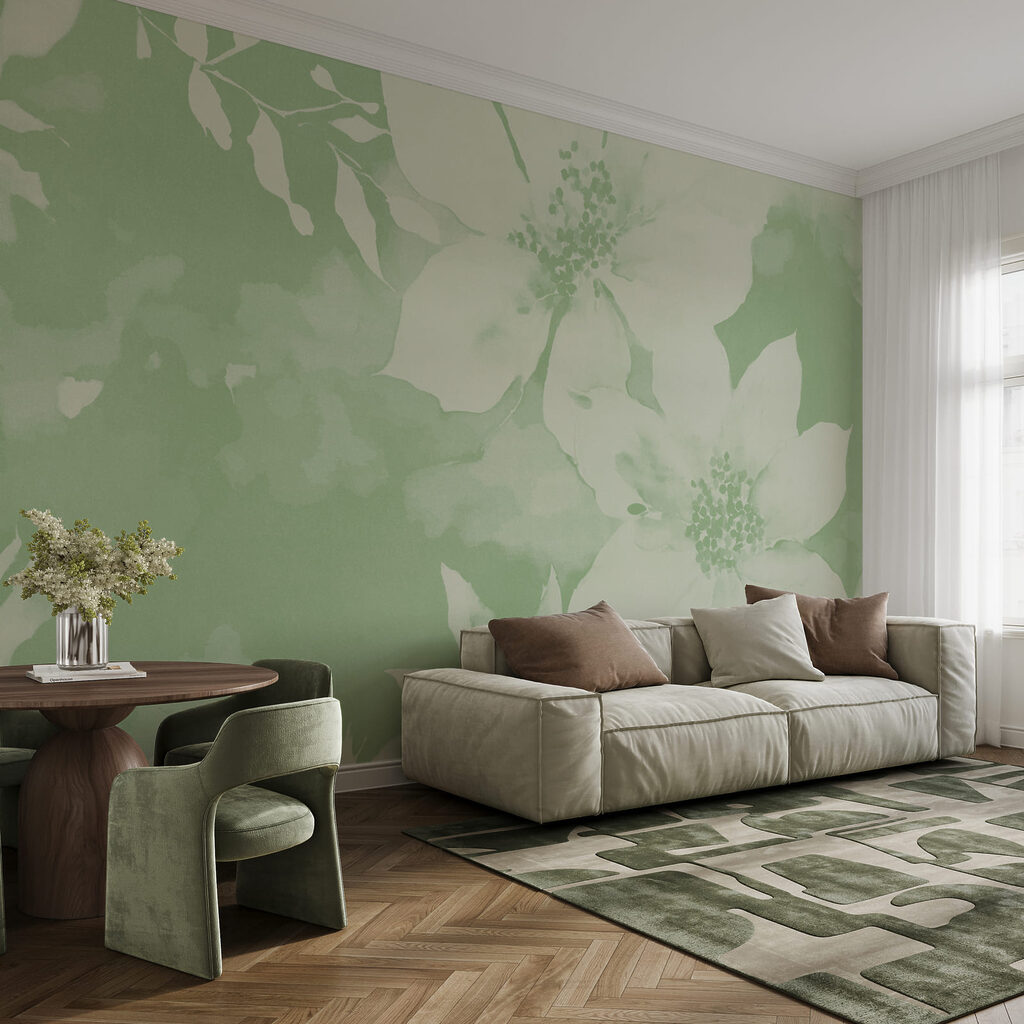 Een tuin in bloei — interieur 1