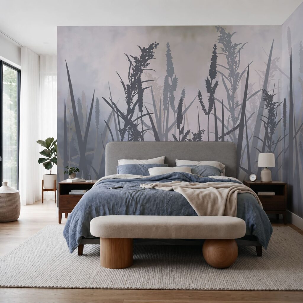 Halmen in geschilderde schaduw — interieur 1