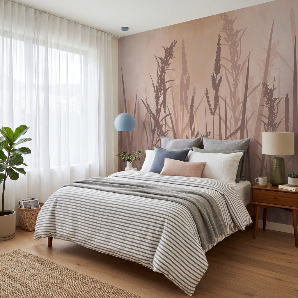 Halmen in geschilderde schaduw — interieur 2