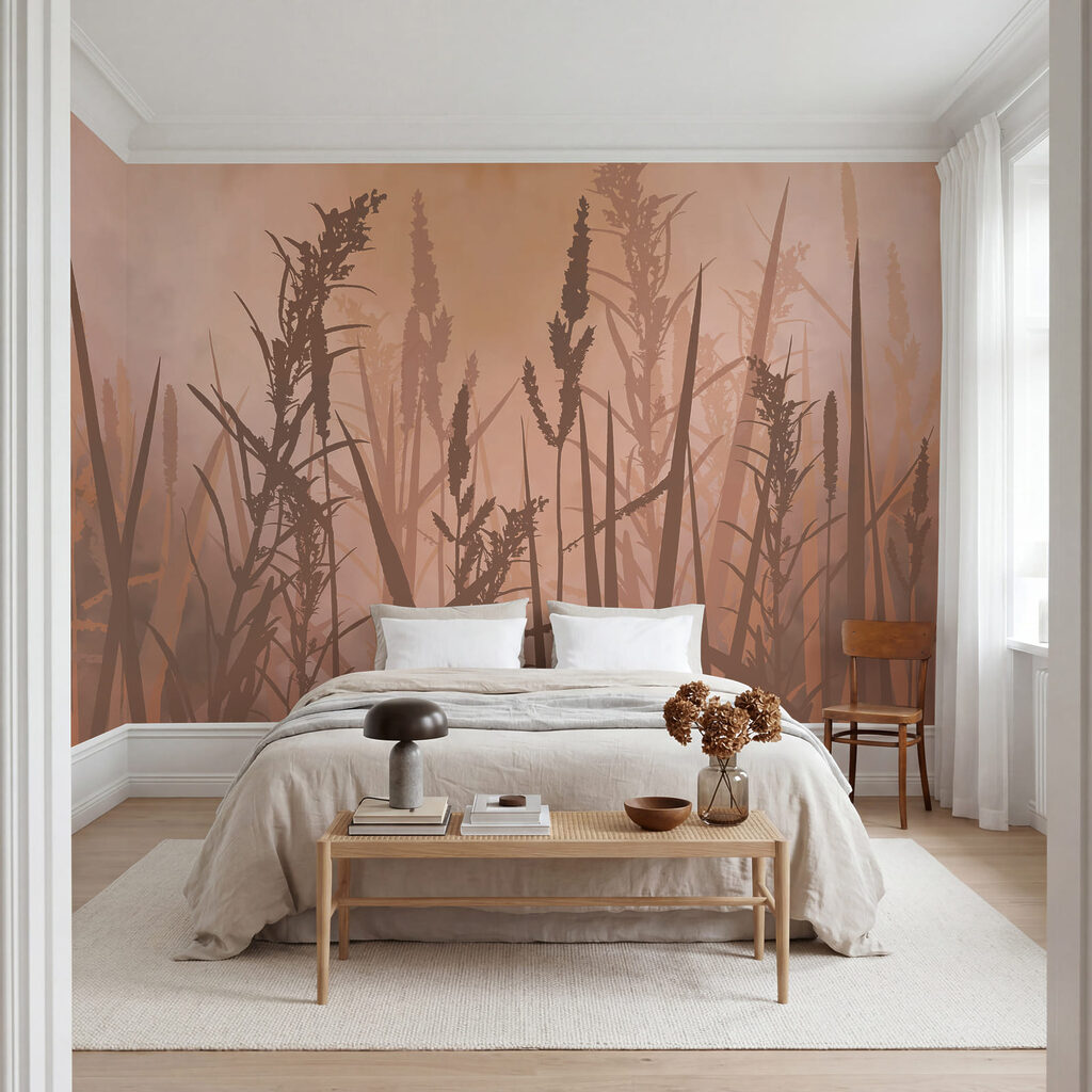 Halmen in geschilderde schaduw — interieur 2