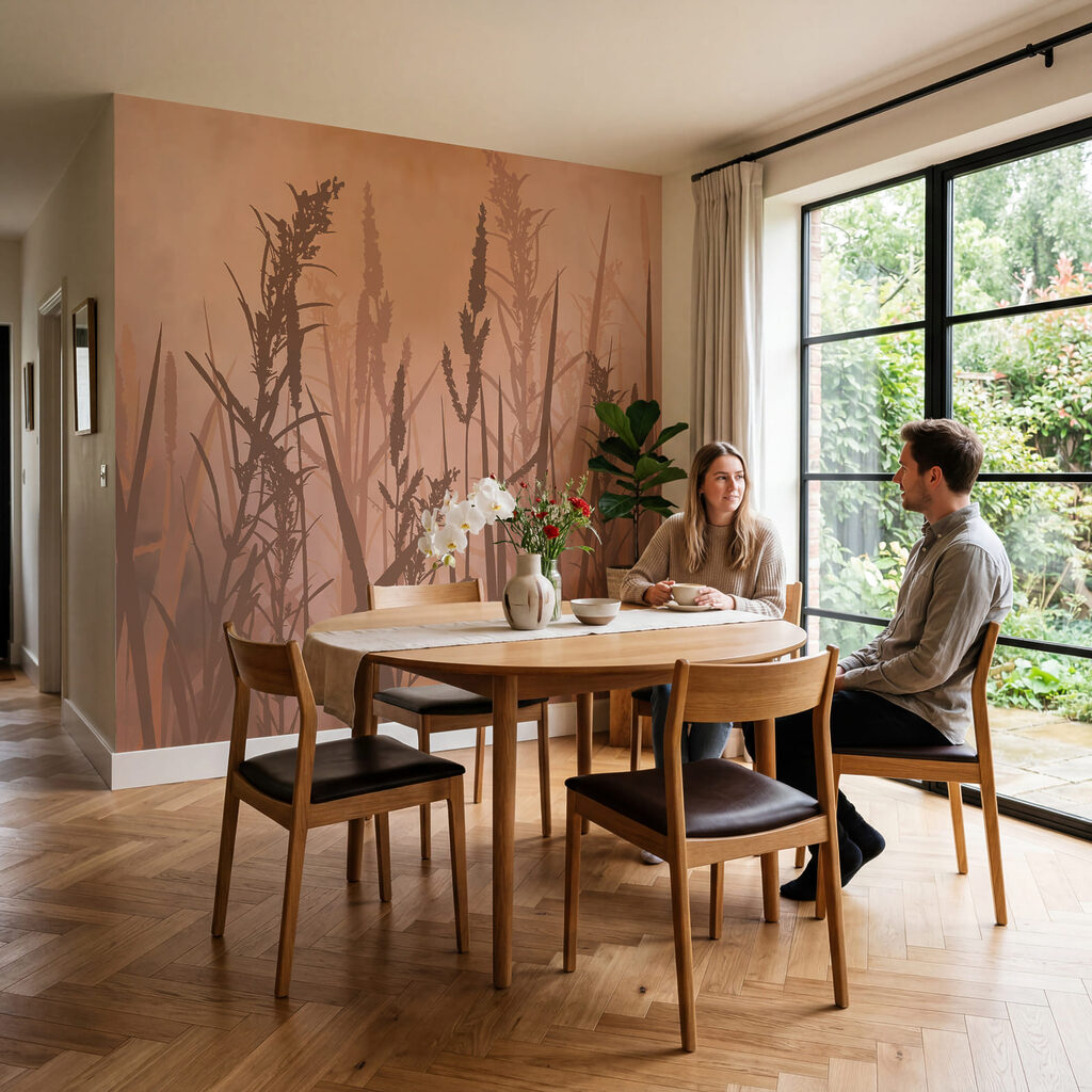 Halmen in geschilderde schaduw — interieur 3