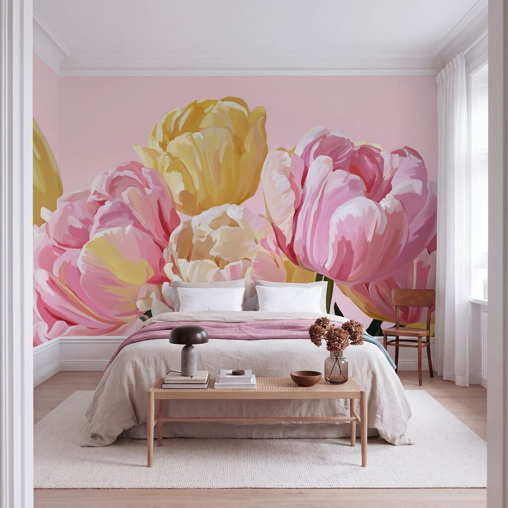 Een armvol tulpen — interieur 2