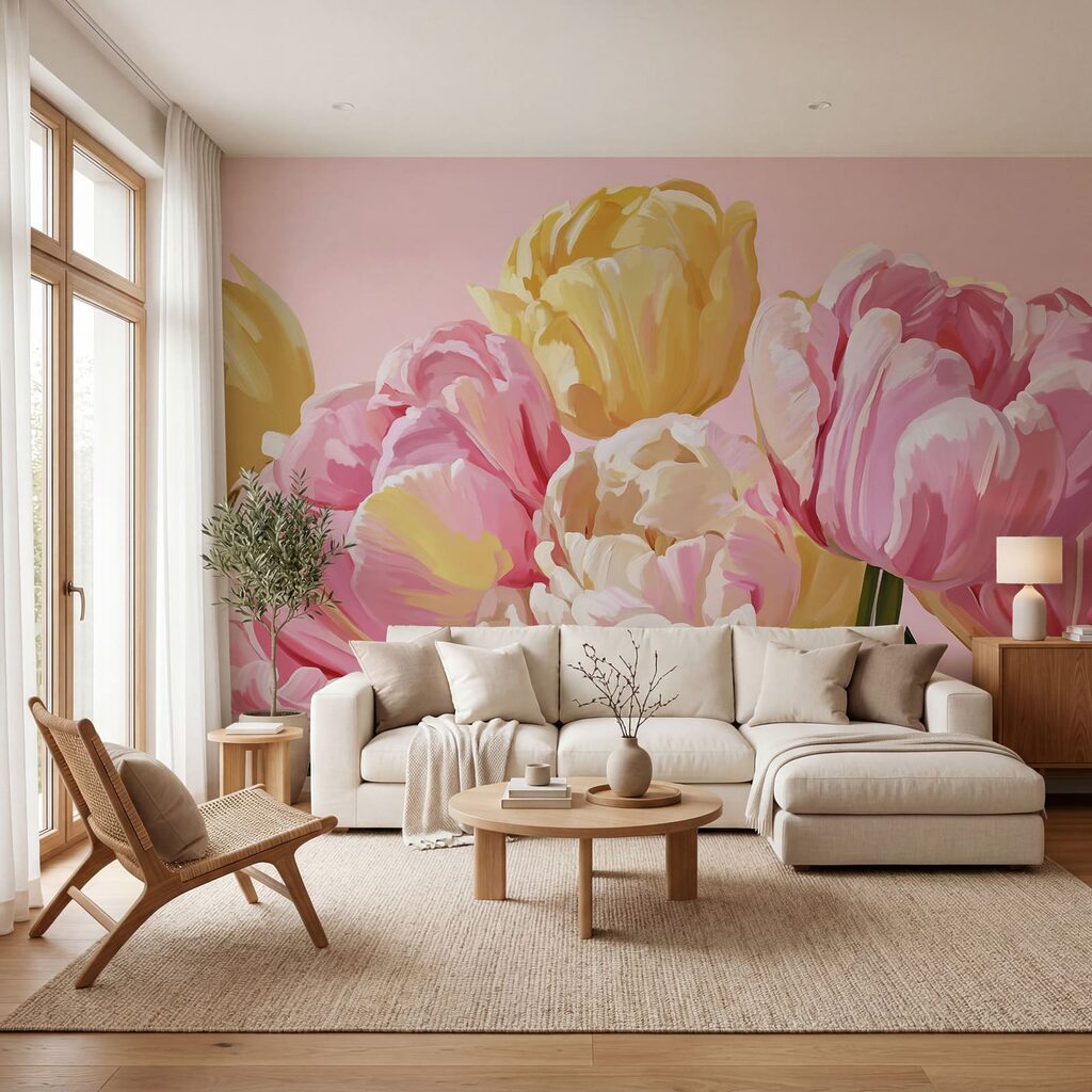Een armvol tulpen — interieur 3