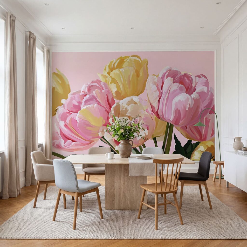 Een armvol tulpen — interieur 4