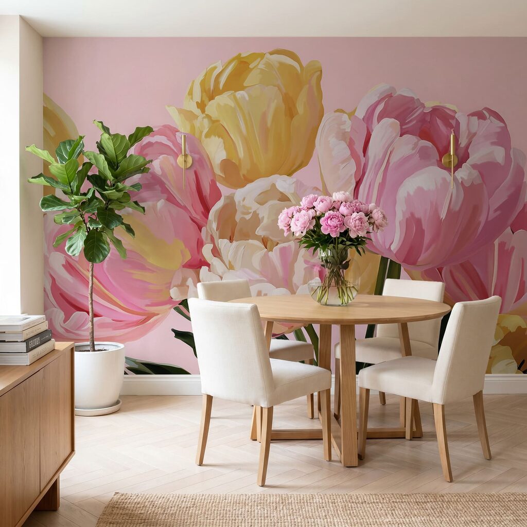 Een armvol tulpen — interieur 5