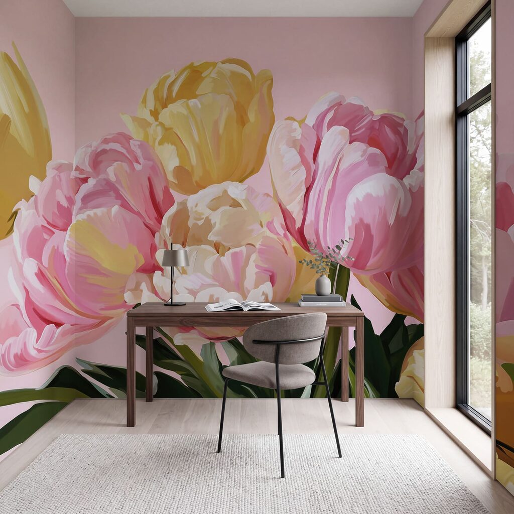 Een armvol tulpen — interieur 6