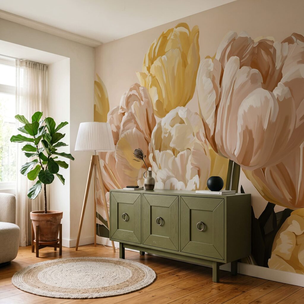 Een armvol tulpen — interieur 3
