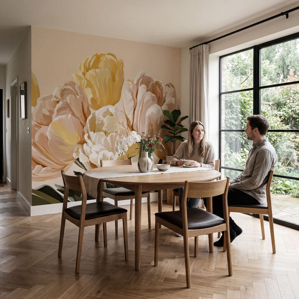 Een armvol tulpen — interieur 5
