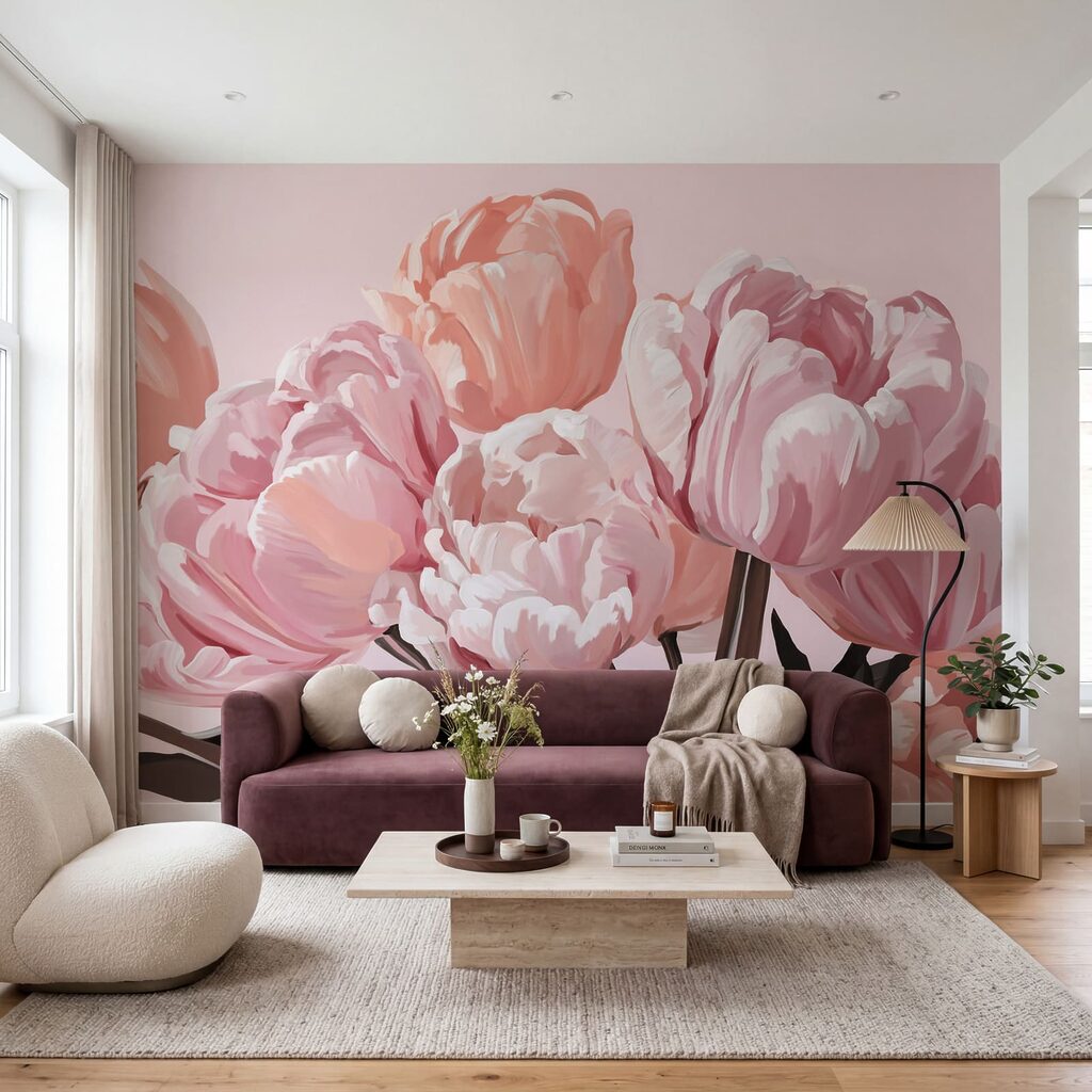 Een armvol tulpen — interieur 2
