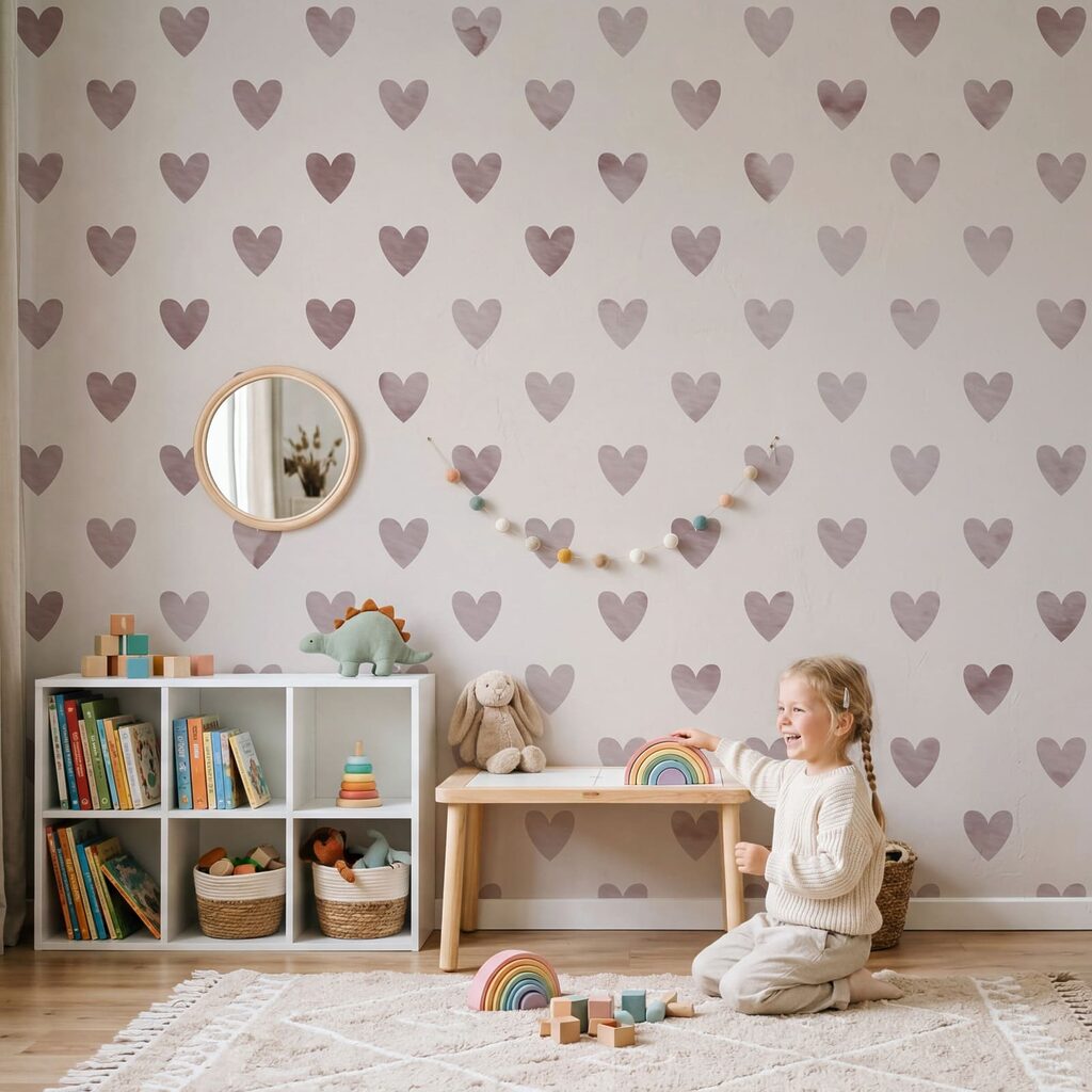 Kleine hartjes in herhaling — interieur 2