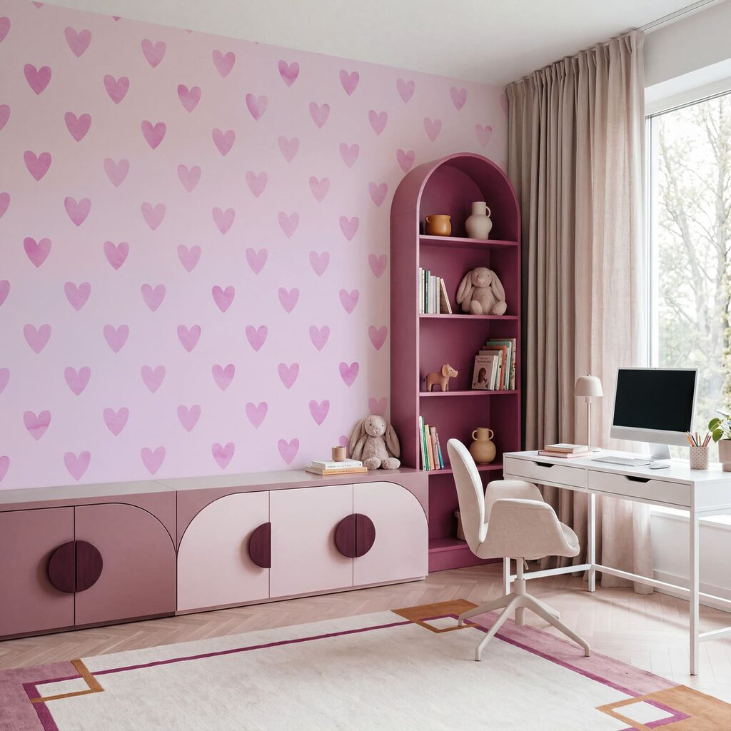 Kleine hartjes in herhaling — interieur 2