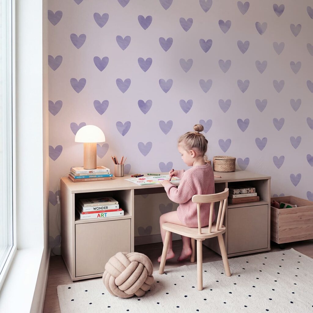 Kleine hartjes in herhaling — interieur 1