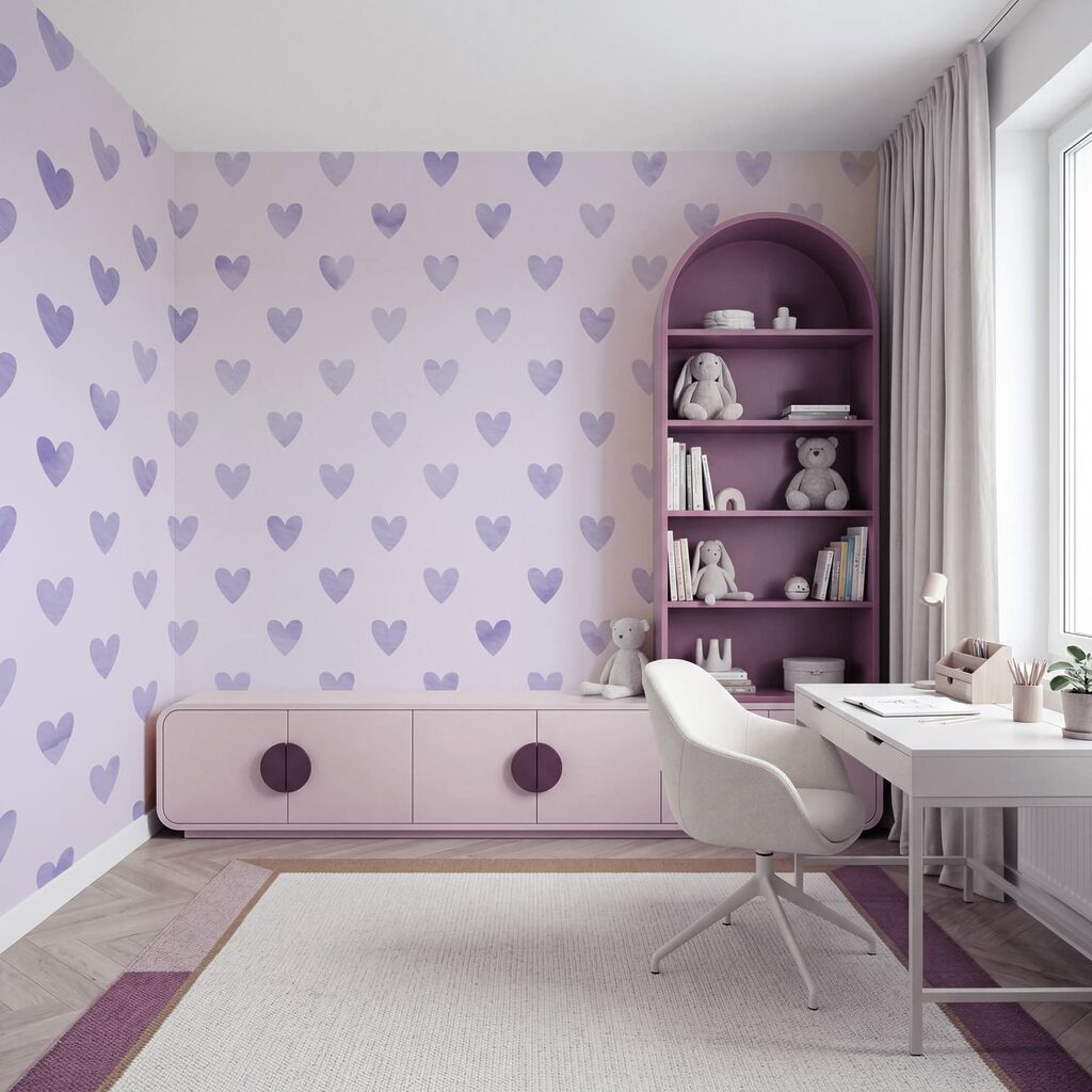Kleine hartjes in herhaling — interieur 2