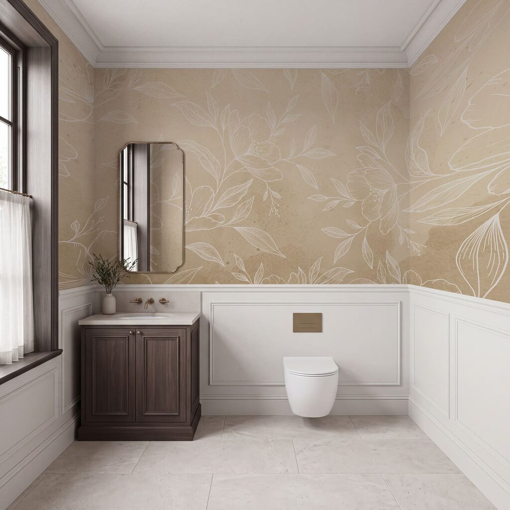 Fijngetekende bloemen — interieur 5