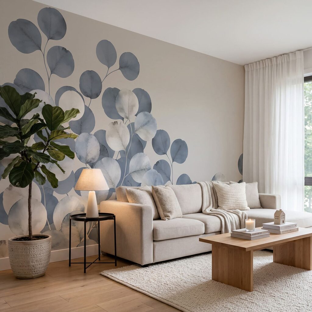 Ronde blaadjes in laagjes — interieur 2