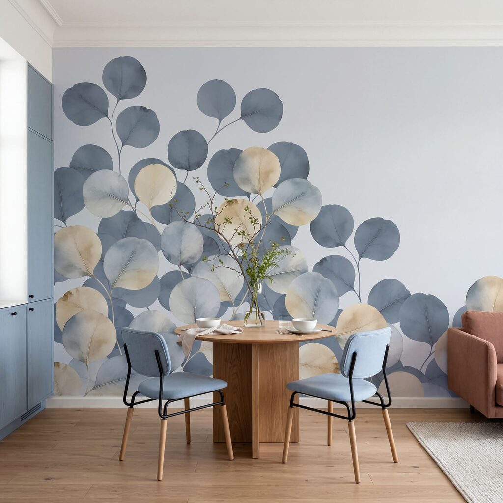 Ronde blaadjes in laagjes — interieur 1