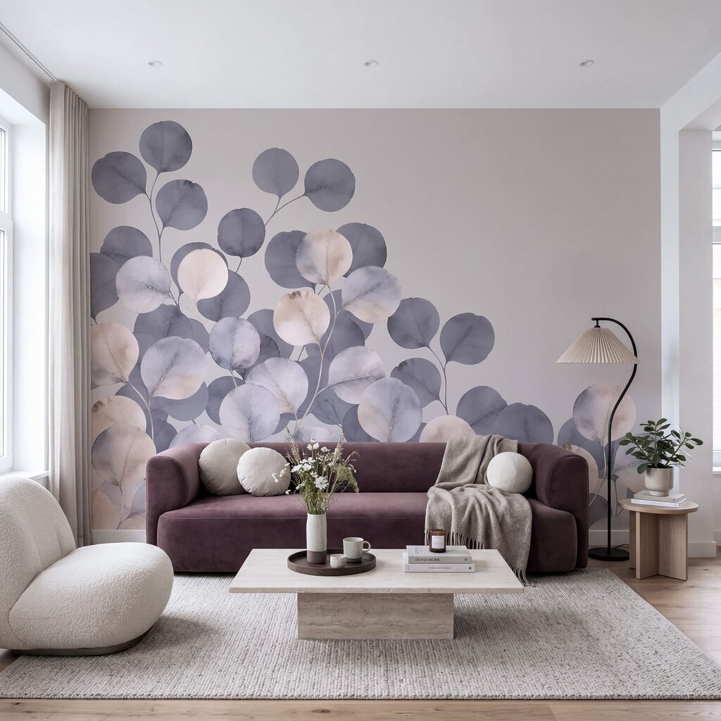 Ronde blaadjes in laagjes — interieur 2