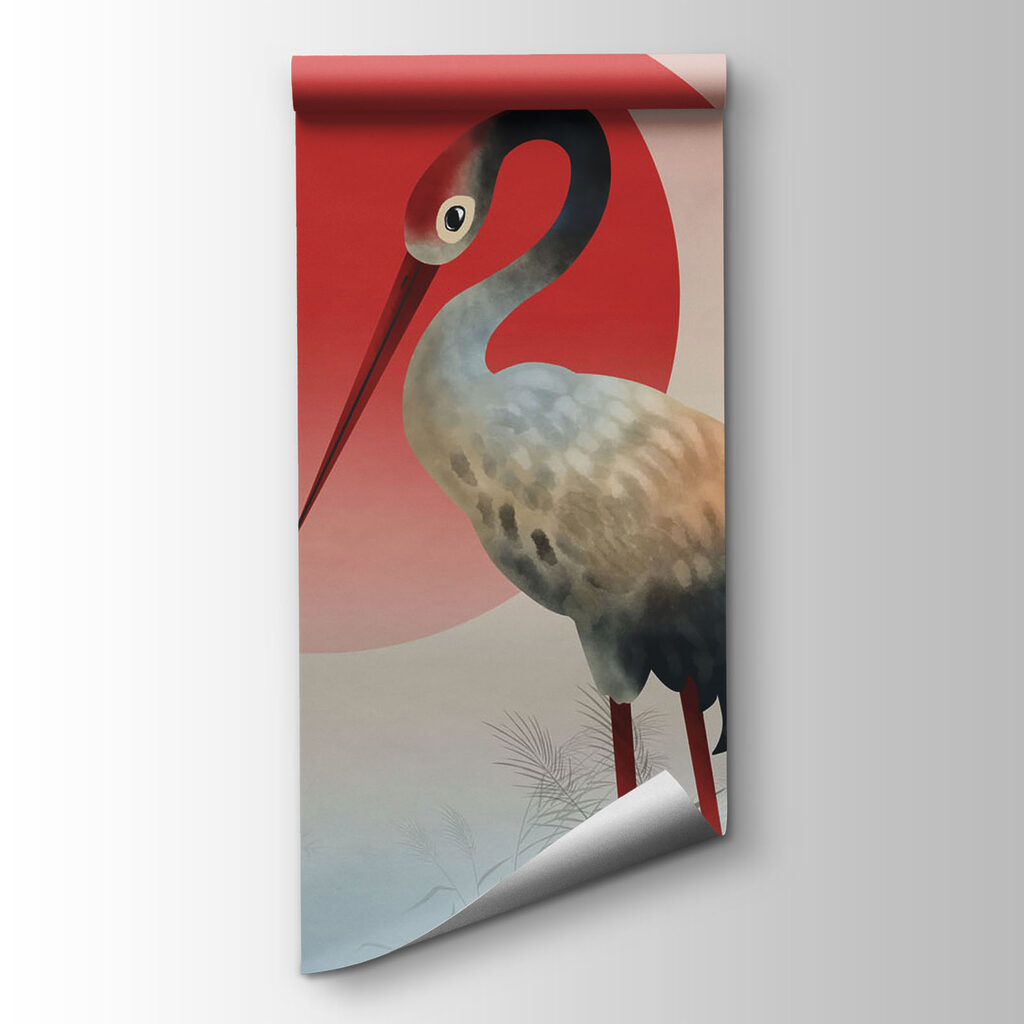Twee vogels voor avondrood — productweergave