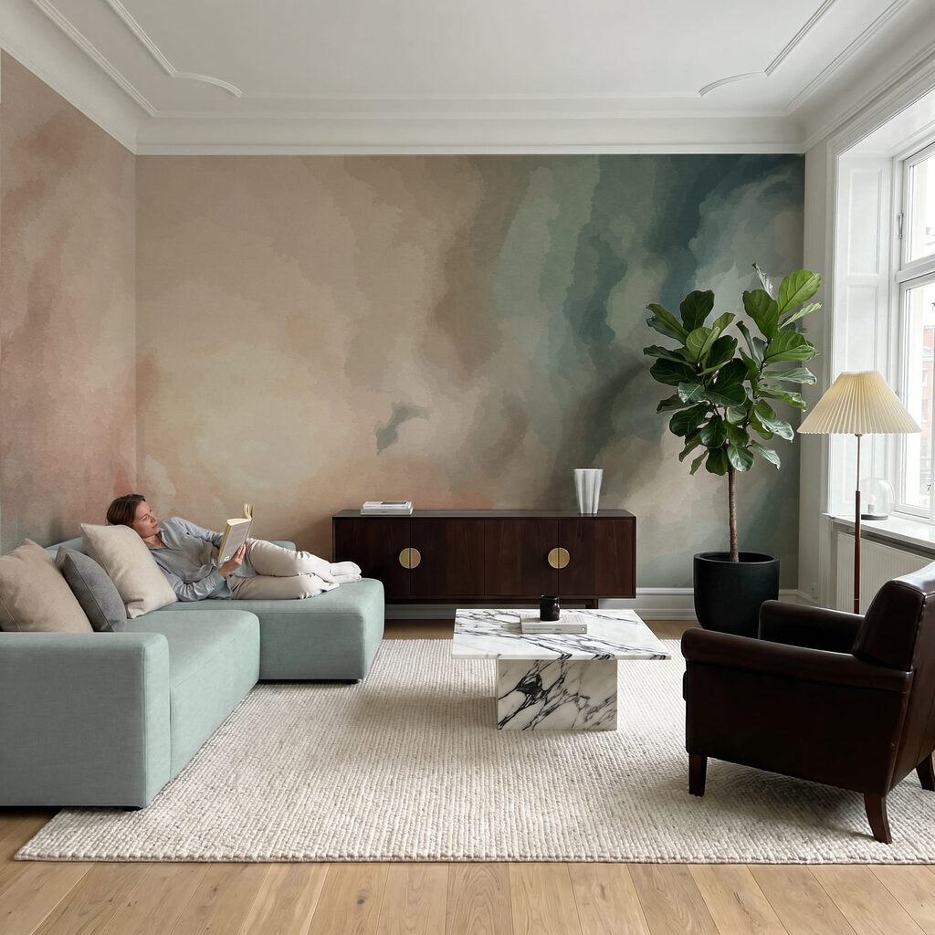 Wolken draaien naar licht — interieur 2