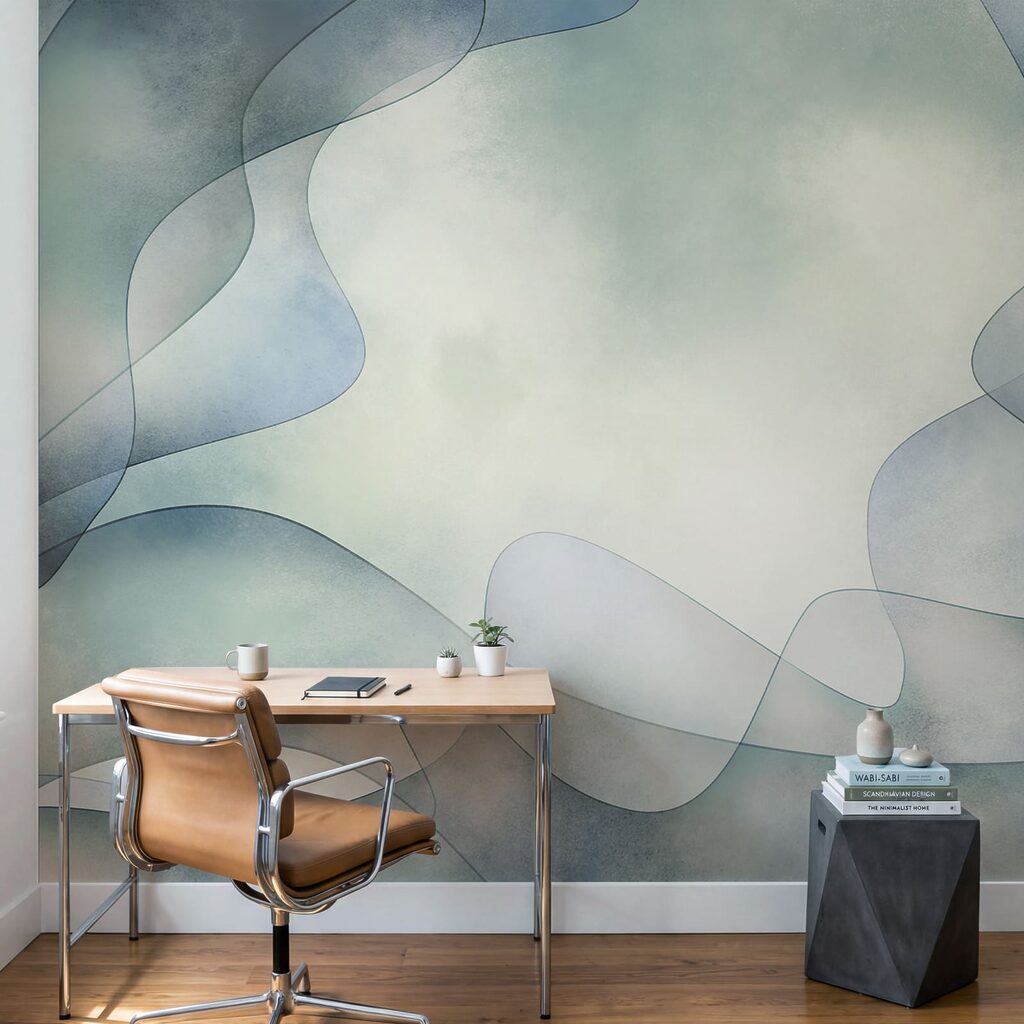 Sluiervormen rond een lichtopening — interieur 3