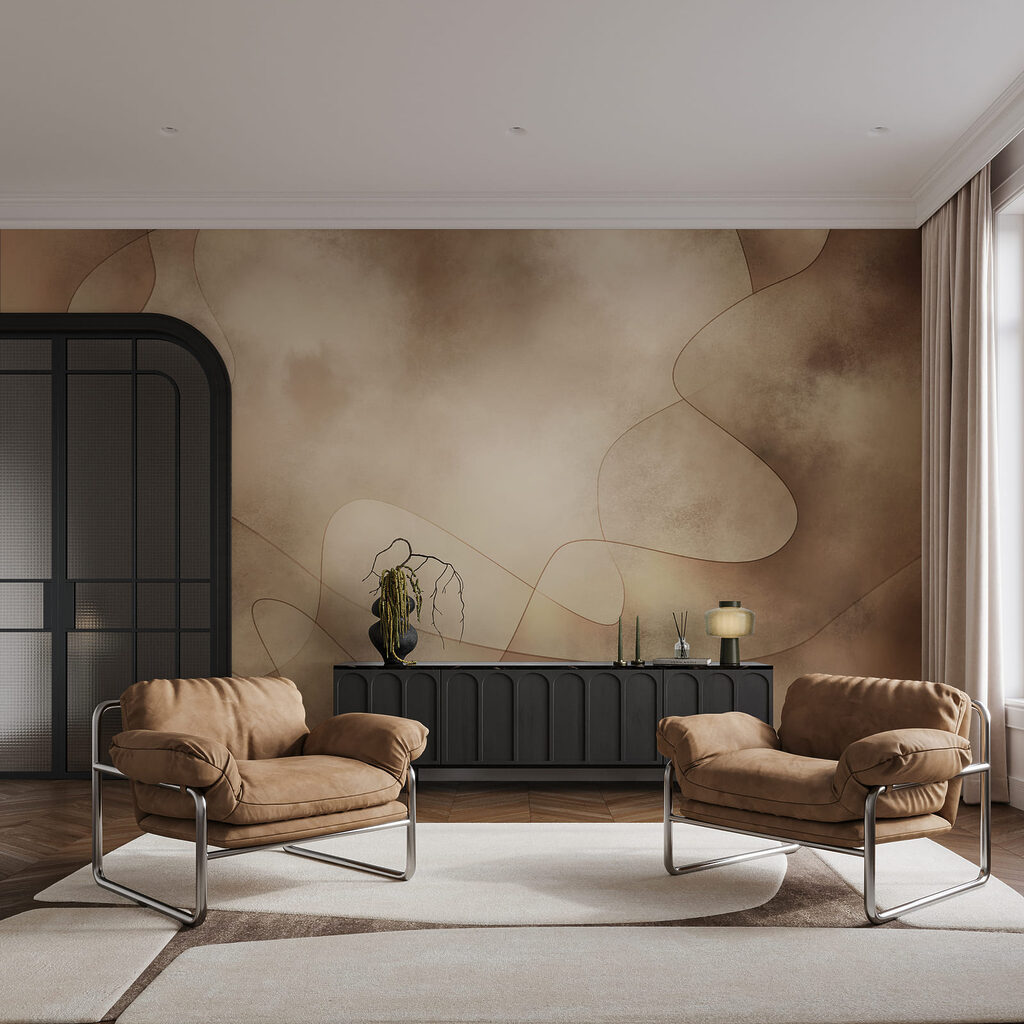 Sluiervormen rond een lichtopening — interieur 1