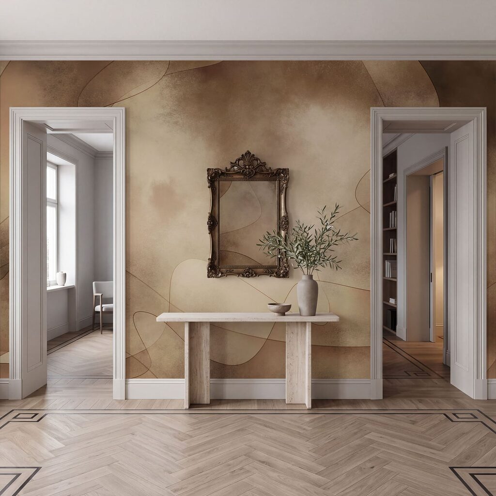 Sluiervormen rond een lichtopening — interieur 3
