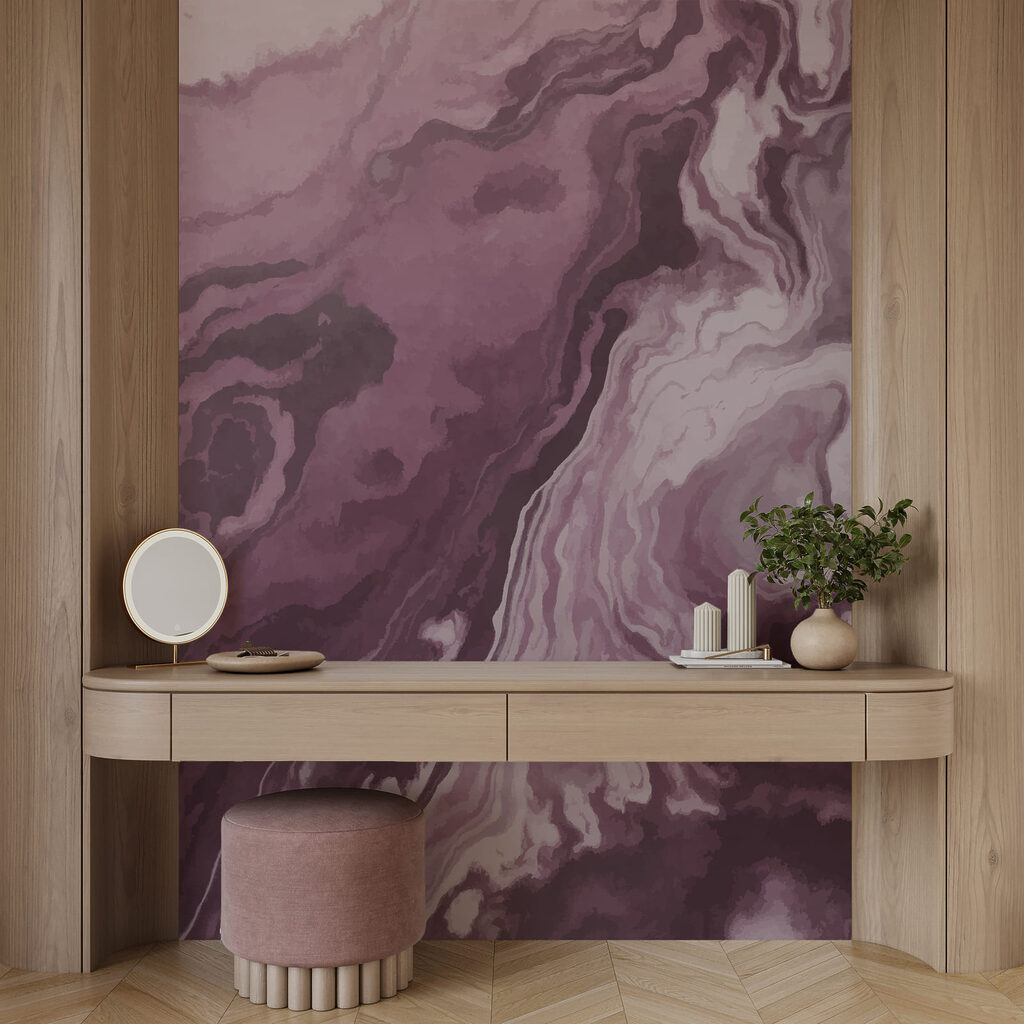 Vloeiende aders in kleurstromen — interieur 2
