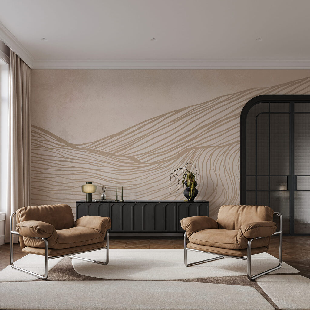 Heuvels uit lange pentrekken — interieur 2