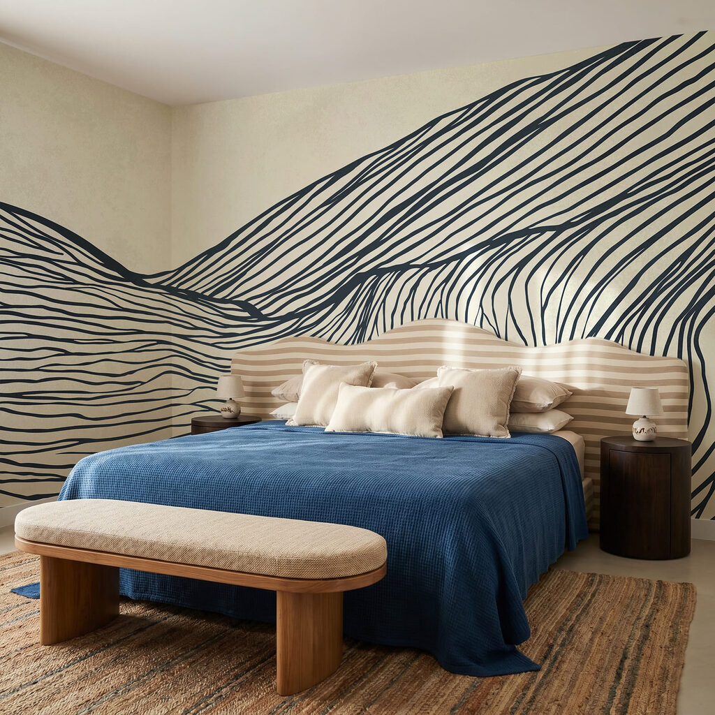 Heuvels uit lange pentrekken — interieur 2