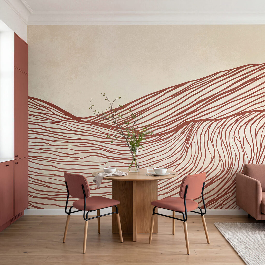 Heuvels uit lange pentrekken — interieur 3