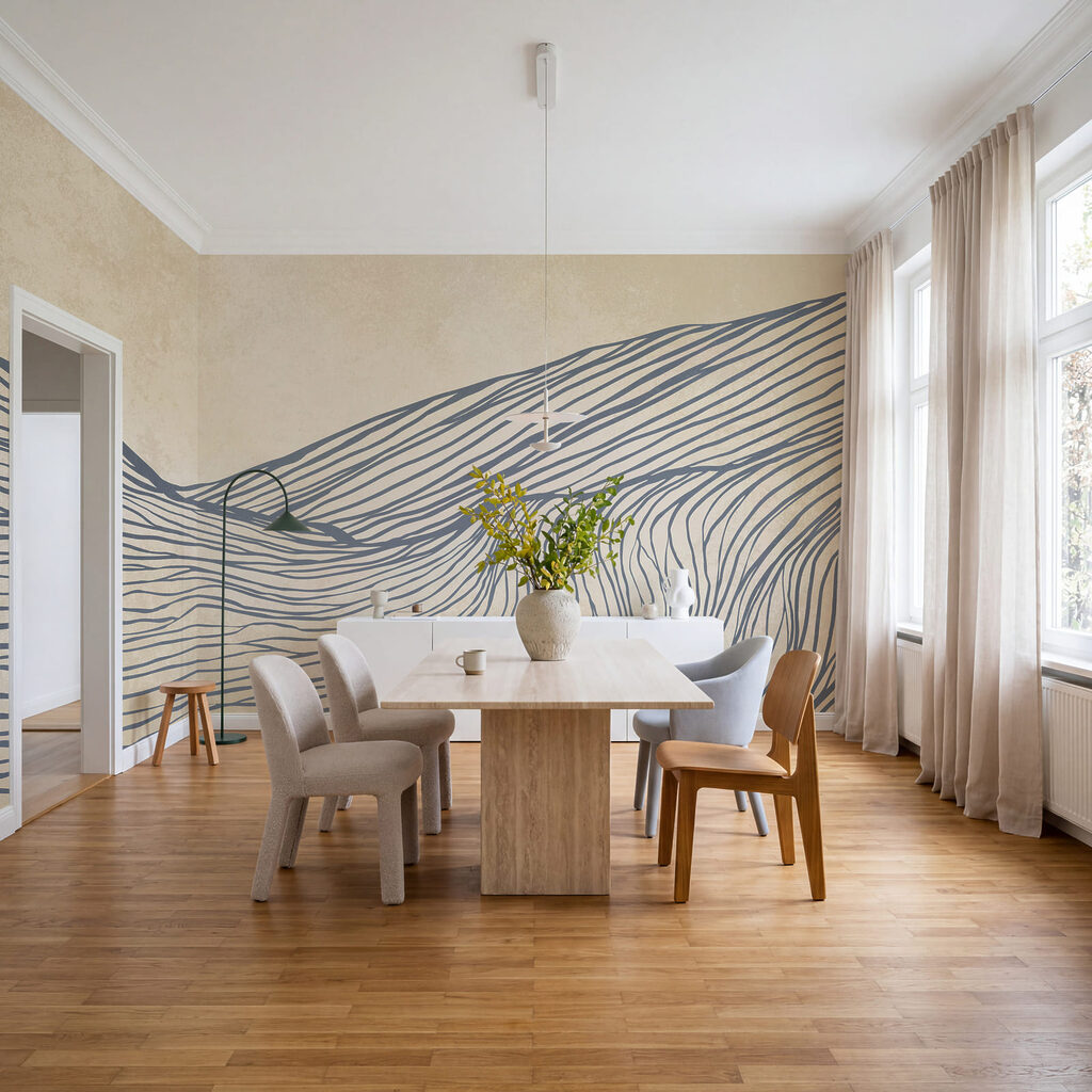 Heuvels uit lange pentrekken — interieur 2