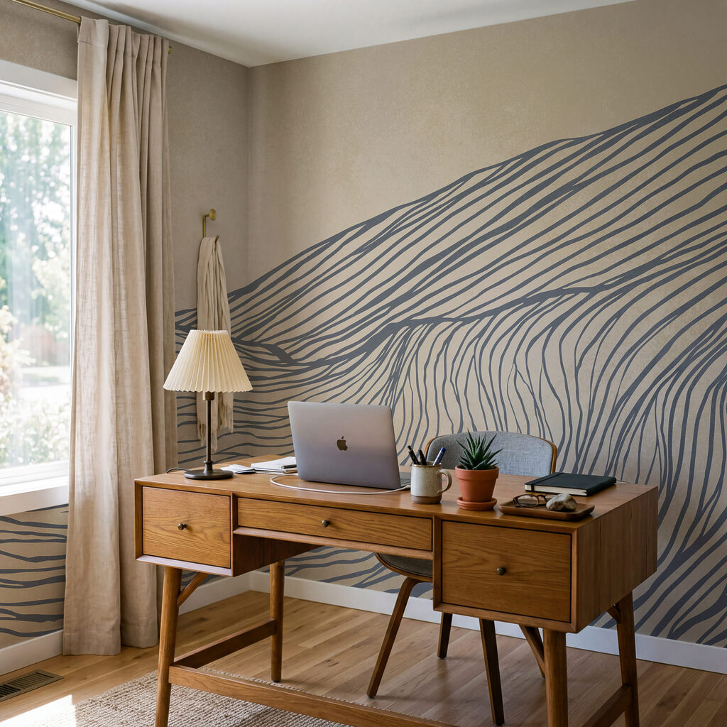 Heuvels uit lange pentrekken — interieur 3